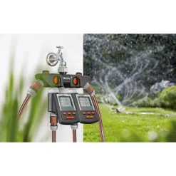 Gardena 4-Weg Waterverdeler 26.5 Mm (G 3/4 Inch) En 33.3 Mm (G 1 Inch) Draad - Slangkoppeling -