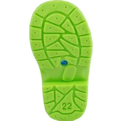 Gevavi Kinderlaarsje Haai Blauw&Groen - Laarzen