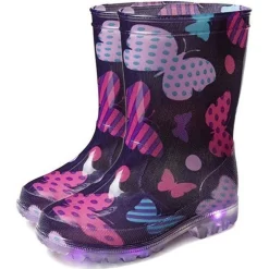 Gevavi Meisjeslaars Mila Led Paars - Laarzen