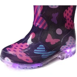 Gevavi Meisjeslaars Mila Led Paars - Laarzen