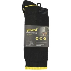 Gevavi Werksokken Strong Zwart - Sokken