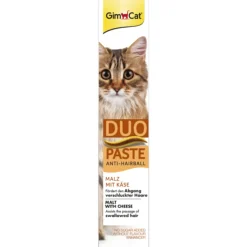 Gimcat Anti-Hairball Duo-Pasta - Kattensnack - Kaas Malt 50 g Anti-Hairball
