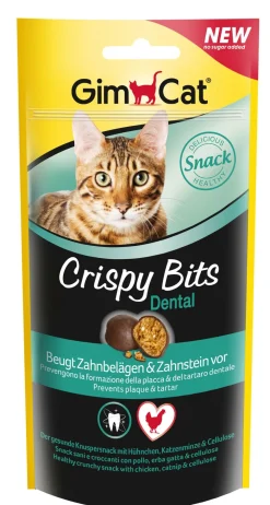 Gimcat Crispy Bits Dental - Kattensnack - 40 g