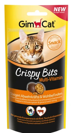 Gimcat Crispy Bits Multi-Vitamin - Kattensnack - 40 g