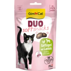 Gimcat Duo Snacks - Kattensnack - Lam Gevogelte 50 g