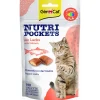 Gimcat Nutri Pockets - Kattensnack - Zalm 60 g