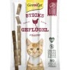 Gimcat Sticks - Kattensnack - Gevogelte 20 g 4 stuks
