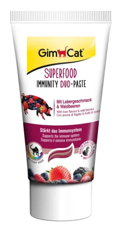 Gimcat Superfood Immunity Duo-Pasta - Kattensnack - 50 g