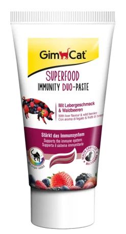 Gimcat Superfood Immunity Duo-Pasta - Kattensnack - 50 g