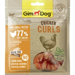 Gimdog Chicken Curls - Hondensnacks - Kip 55 g