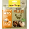 Gimdog Chicken Fillets Green Tea - Hondensnacks - Kip Groene Thee 60 g
