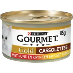 Gourmet Gold Cassolettes 85 g - Kattenvoer