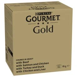 Gourmet Gold Multibox - Kattenvoer - Mix 96x85 g