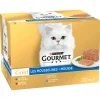 Gourmet Gold Multipack Mousse Mixed - Kattenvoer - Rund 24x85 g