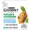 Gourmet Nature's Creations Blik Multipack - Kattenvoer - Zeevis 8x85 g