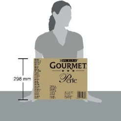 Gourmet Perle Duo - Land & Zee - Kattenvoer - Rund Kip Zalm 96x85 g