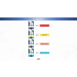 Gourmet Perle Duo - Land & Zee - Kattenvoer - Rund Kip Zalm 96x85 g