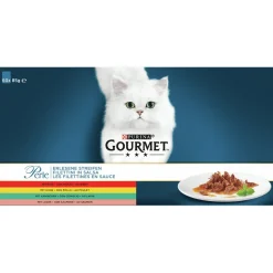 Gourmet Perle Maaltijdzakjes Multipack - Kattenvoer - Mix 60x85 g