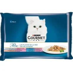 Gourmet Perle Zee Delicatesse - Kattenvoer - Vis 12x85 g