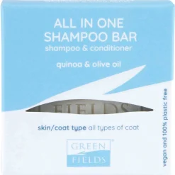 Greenfields All-In-One Shampoo Bar - Hondenvachtverzorging - 6x6x2 cm