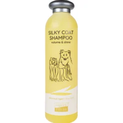 Greenfields Dog Silky Coat Shampoo - Hondenvachtverzorging - 25 cm Geel