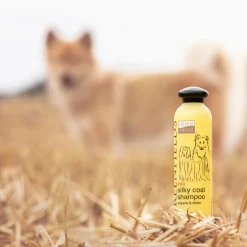 Greenfields Dog Silky Coat Shampoo - Hondenvachtverzorging - 25 cm Geel