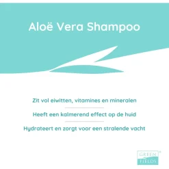Greenfields Hondenshampoo Aloe Vera - Hondenvachtverzorging - 250 ml