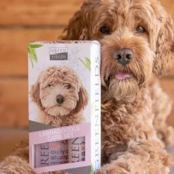Greenfields Labradoodle Care Set - Hondenvachtverzorging - 25 cm Pink