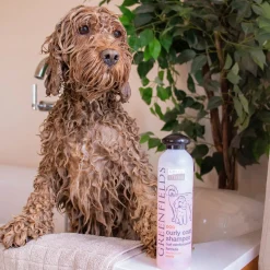 Greenfields Labradoodle Care Set - Hondenvachtverzorging - 25 cm Pink