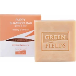 Greenfields Puppy Shampoo Bar - Hondenvachtverzorging - 6x6x2 cm