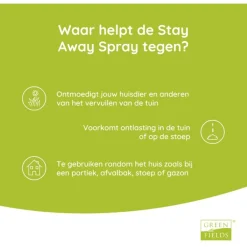 Greenfields Spray Stay Away - Hondenzindelijkstraining - 400 ml