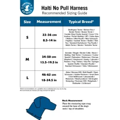 Halti No Pull Harnas Zwart - Hondenopvoeding