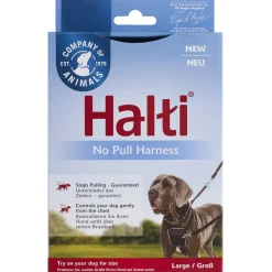 Halti No Pull Harnas Zwart - Hondenopvoeding