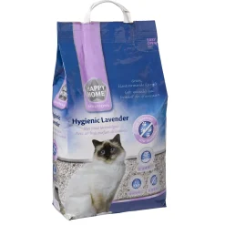 Happy Home Hygienic Lavender - Kattenbakvulling - 12 l