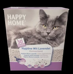Happy Home Hygiëne Wit Lavendel - Kattenbakvulling - 10 l Wit