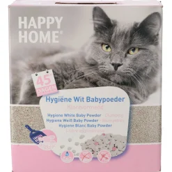 Happy Home Kattenbakvulling  Met Baby Poeder - Kattenbak - 10 l