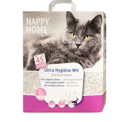 Happy Home Ultra Hygiëne Wit - Kattenbakvulling - 10 l