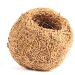 Happy Pet Nature First Coco Cave - Kooi Accessoire - 12x12x12 cm Bruin