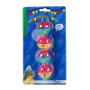 Happy Pet Vogelspeelgoed Met Ballen En Bellen - Vogelspeelgoed - 20x4 cm Multi-Color
