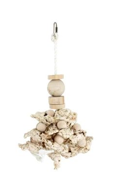 Happy Pet Vogelspeelgoed Nature Knoop - Vogelspeelgoed - 40x20x20 cm