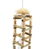 Happy Pet Vogelspeelgoed Kokosnoot Toren - Vogelspeelgoed - 69x15x15 cm