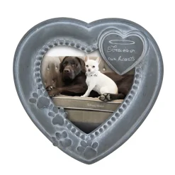 Happy-House Memory Collection Lijst Hart - Herdenken - 14.5x3.5x14.5 cm Hardsteenlook