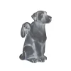 Happy-House Memory Collection Beeld Hond - Herdenken - 15x11x23 cm Hardsteenlook Small
