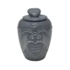 Happy-House Memory Collection Urn - Herdenken - 13.5x13.5x18.5 cm 1 l Hardsteenlook Small