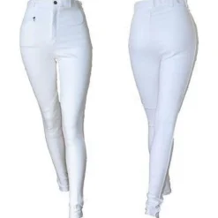 Hb Ruitersport Rijbroek Paris Wit - Ruiterkleding