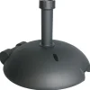 Helcosol Parasolvoet Beton Met Rol - Tuinmeubelen - 51x49x13 cm 40 kg Antraciet