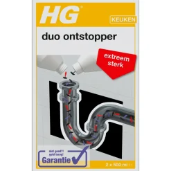 Hg Duo Ontstopper - Schoonmaakmiddelen - 1 l