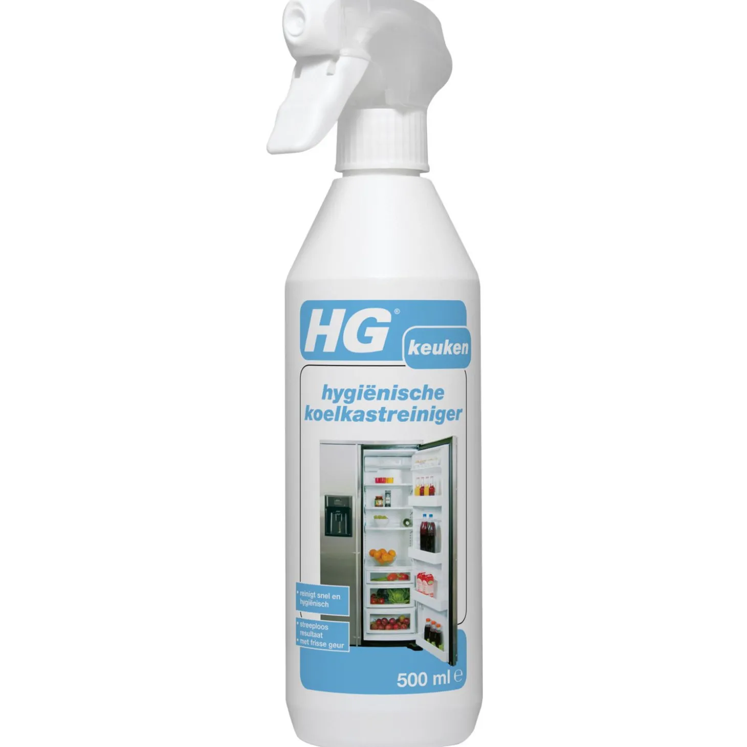 Hg Hygiënische Koelkastreiniger - Schoonmaakmiddelen - 500 ml