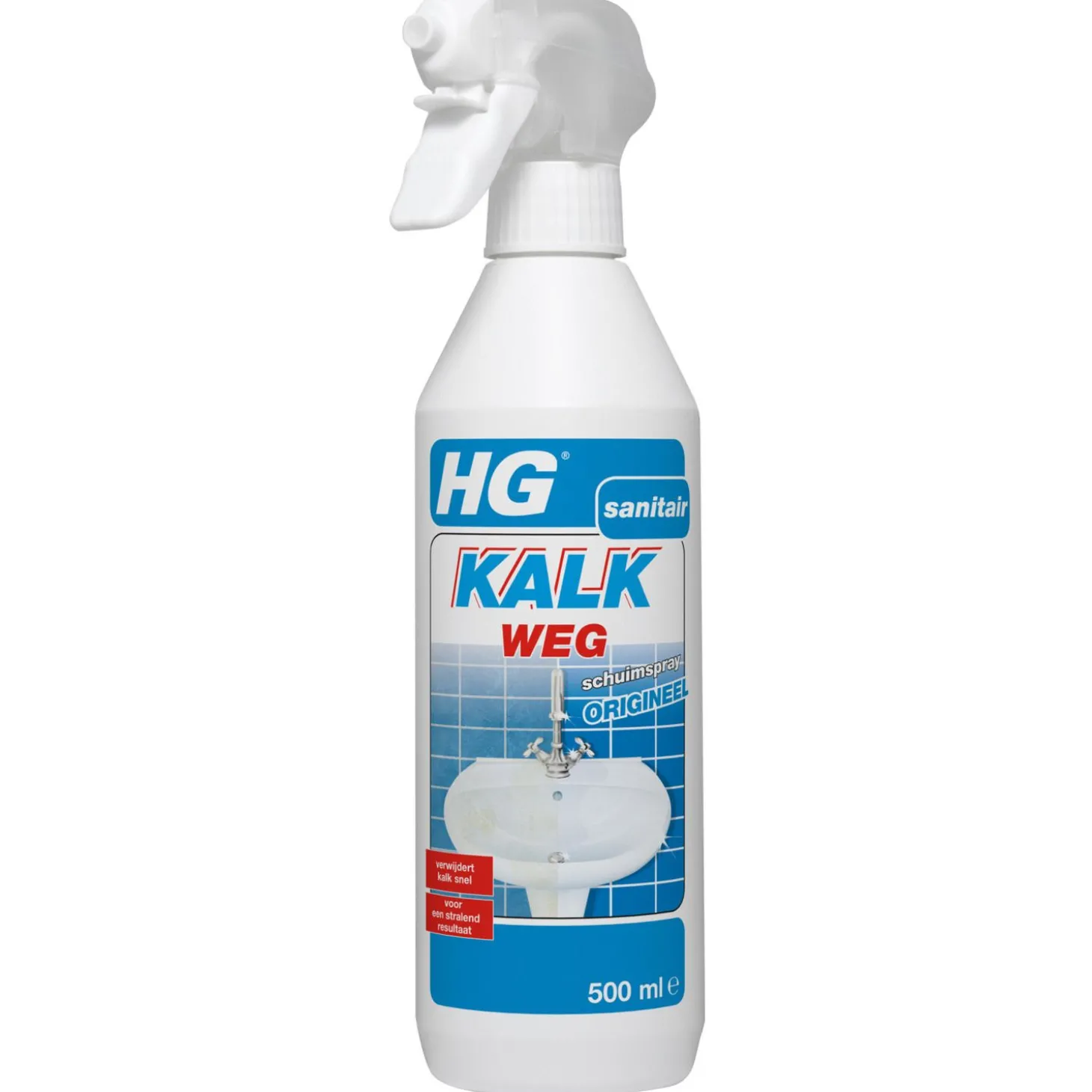 Hg Kalkweg Schuimspray - Schoonmaakmiddelen - 500 ml