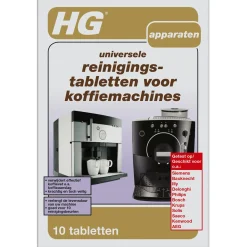 Hg Reinigingstabletten Koffiemachines - Schoonmaakmiddelen - 1 stuks